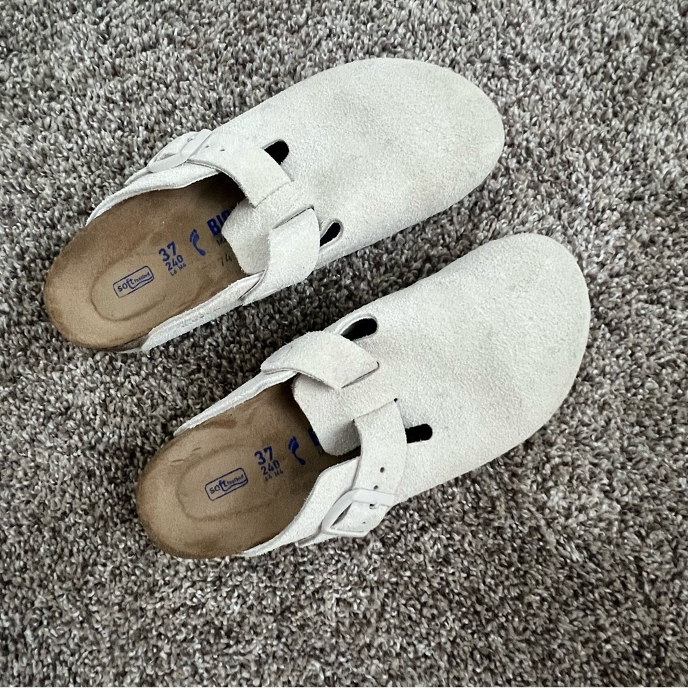 Birkenstock Suede Clogs